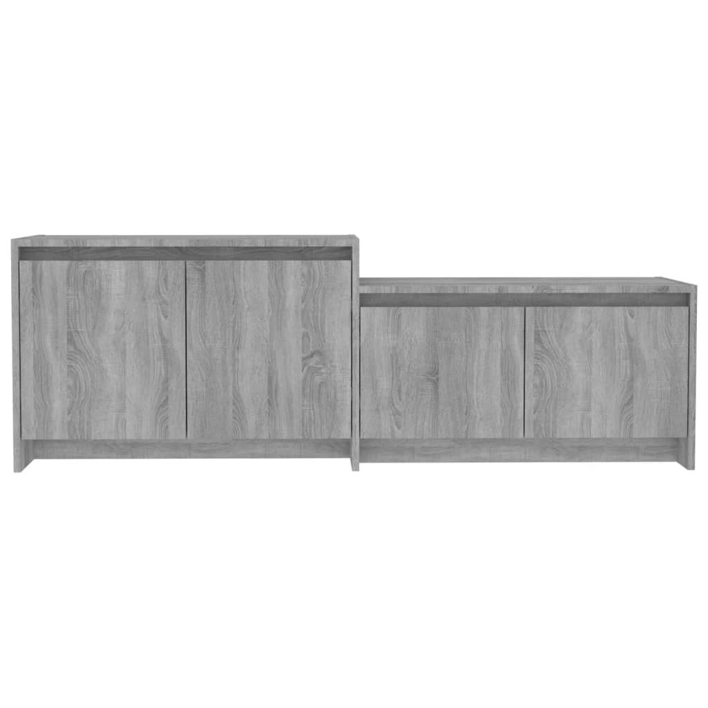 TV-Schrank Grau Sonoma 146,5x35x50 cm Holzwerkstoff