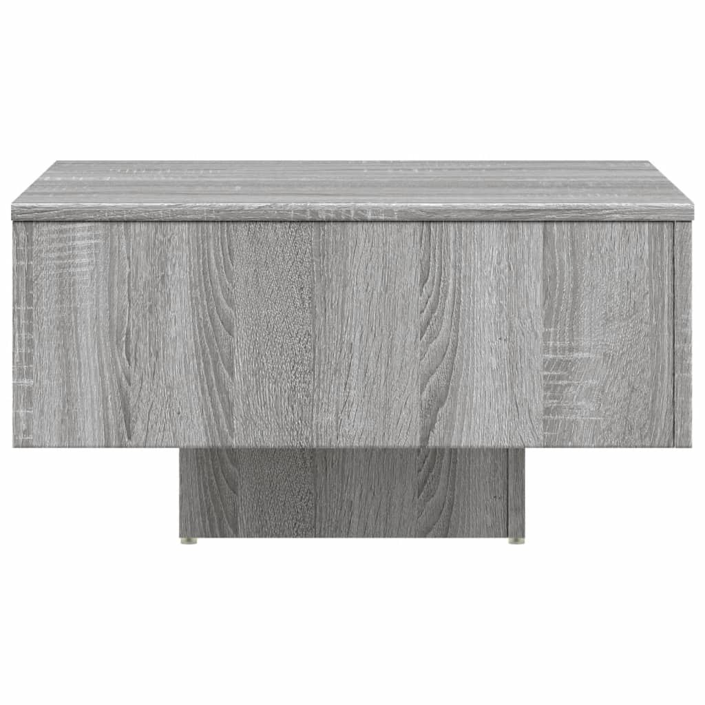 Couchtisch Grau Sonoma 60x60x31,5 cm Holzwerkstoff