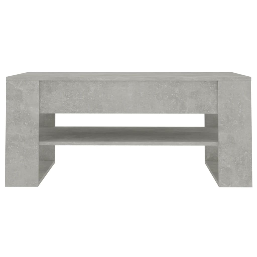 Couchtisch Betongrau 102x55x45 cm Holzwerkstoff