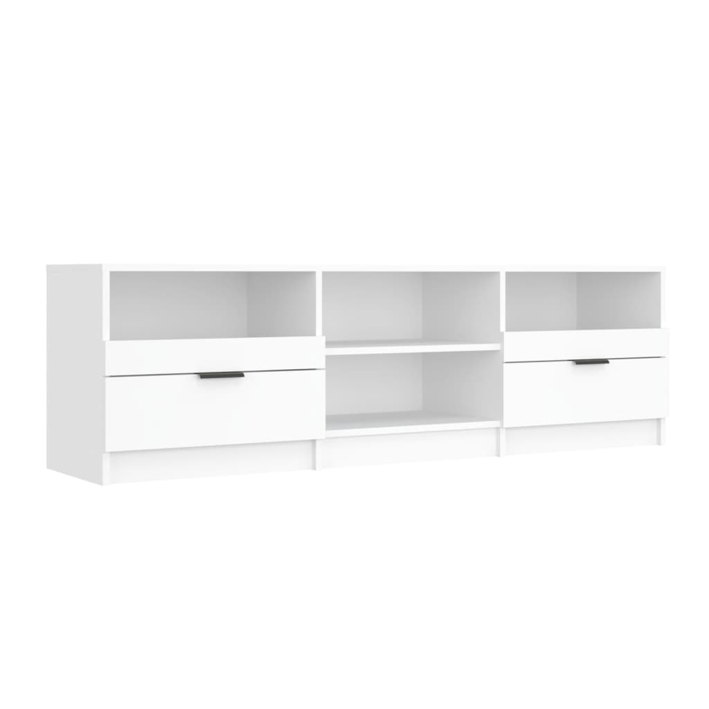 TV-Schrank Weiß 150x33,5x45 cm Holzwerkstoff