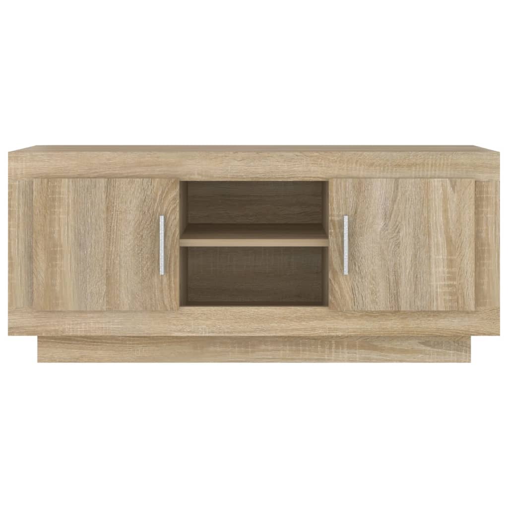 TV-Schrank Sonoma-Eiche 102x35x45 cm Holzwerkstoff