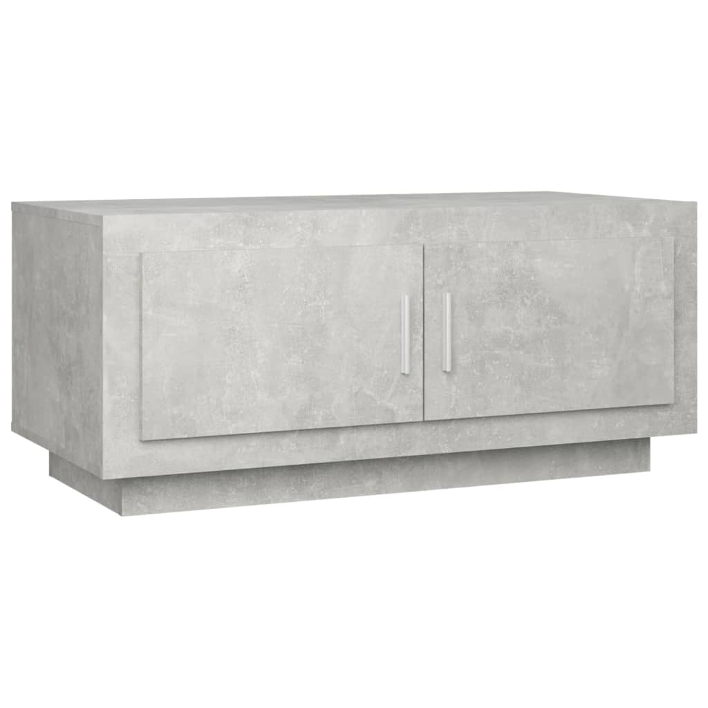 Couchtisch Betongrau 102x50x45 cm Holzwerkstoff