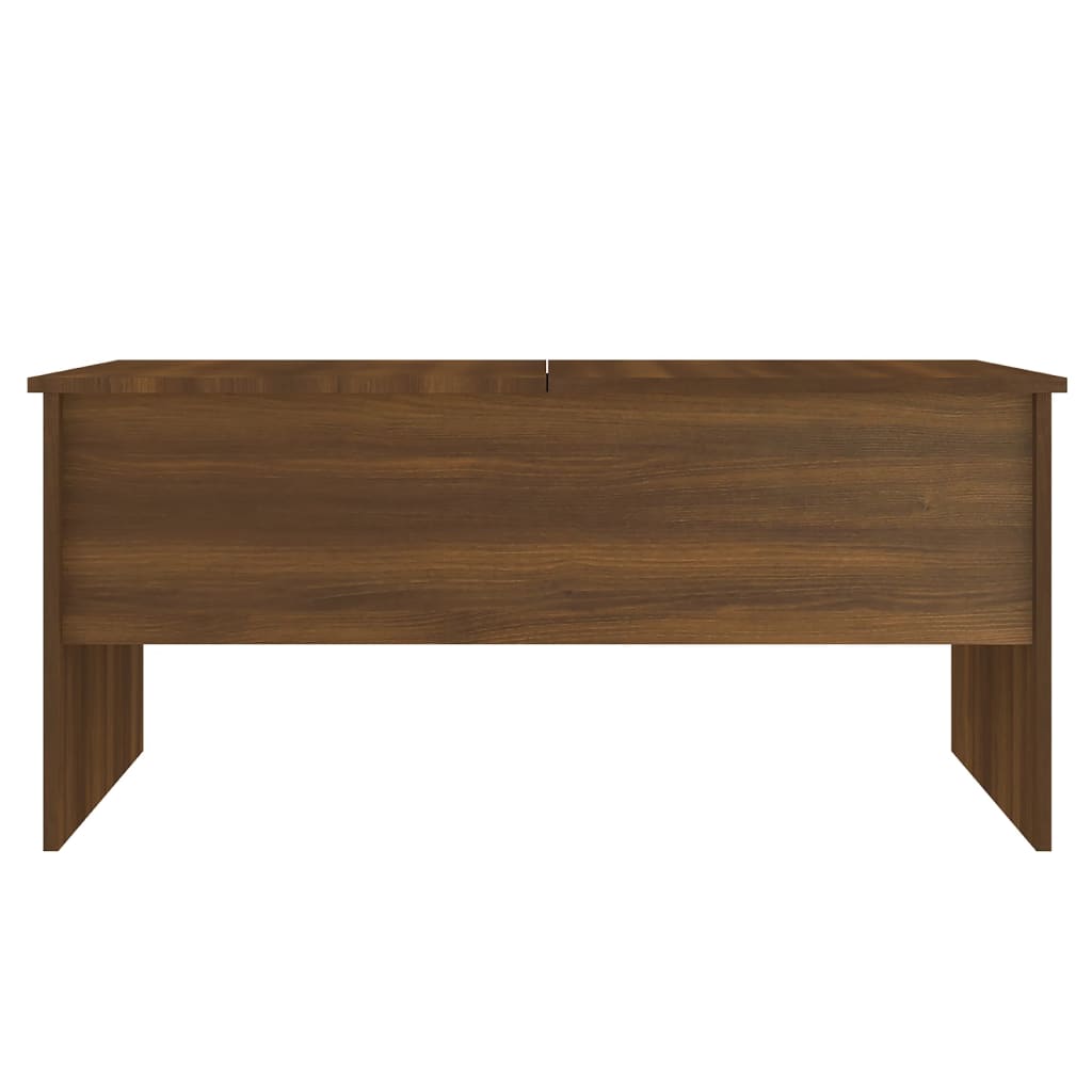 Couchtisch Braun Eichen-Optik 102x50,5x46,5 cm Holzwerkstoff