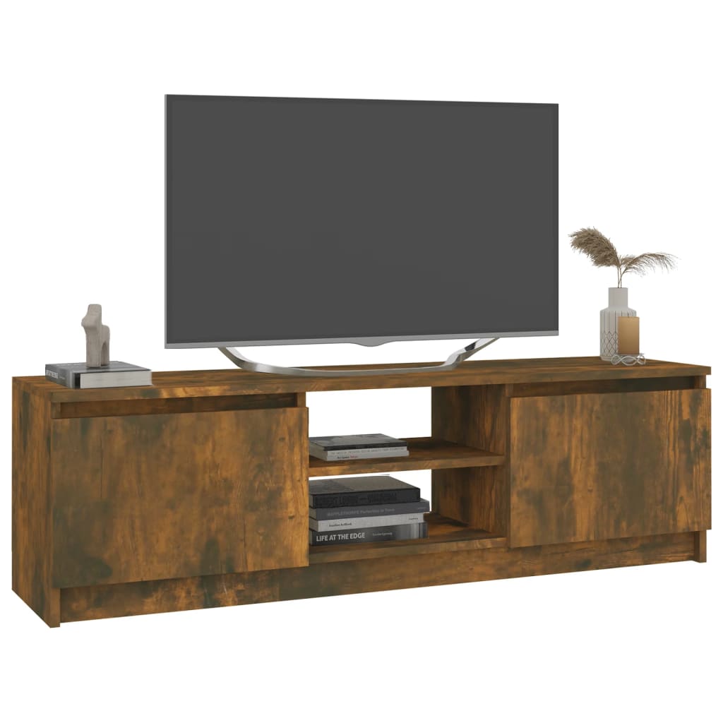 TV-Schrank Räuchereiche 120x30x35,5 cm Holzwerkstoff