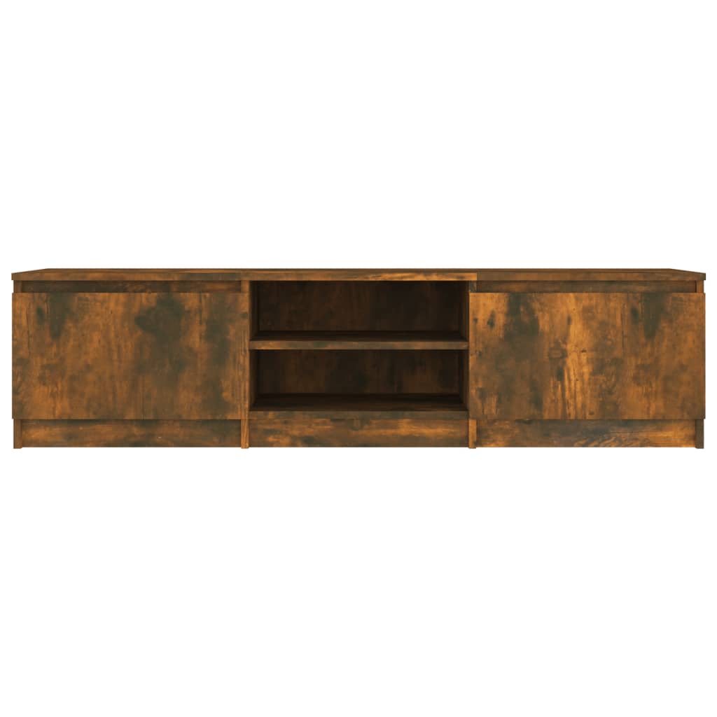 TV-Schrank Räuchereiche 140x40x35,5 cm Holzwerkstoff