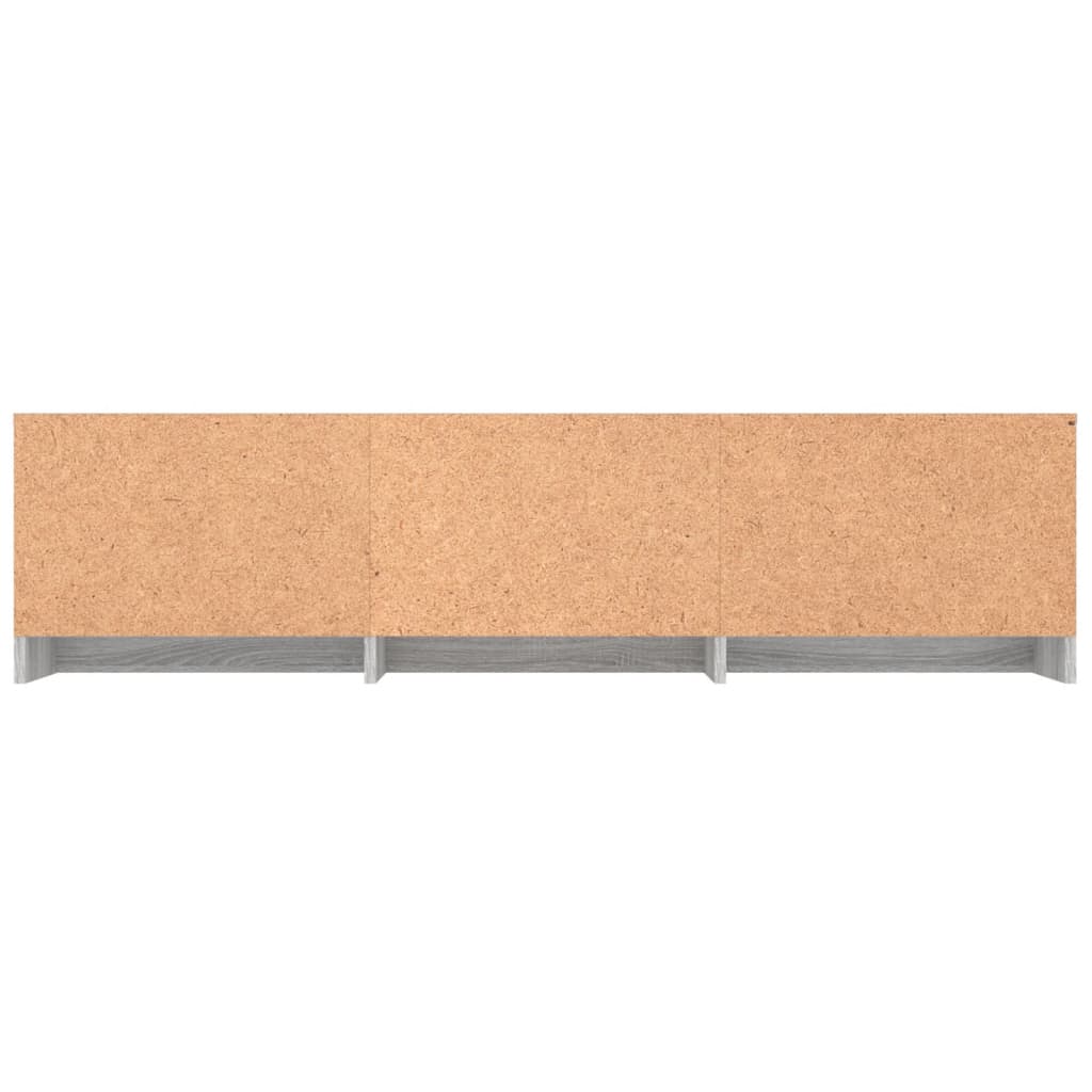 TV-Schrank Grau Sonoma 140x40x35,5 cm Holzwerkstoff