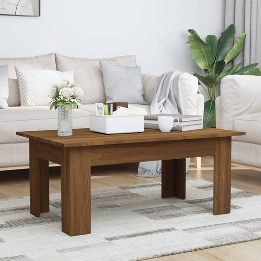 Couchtisch Braun Eichen-Optik 100x60x42 cm Holzwerkstoff