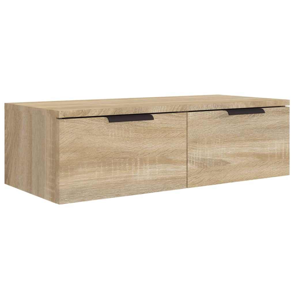 Wandschrank Sonoma-Eiche 68x30x20 cm Holzwerkstoff