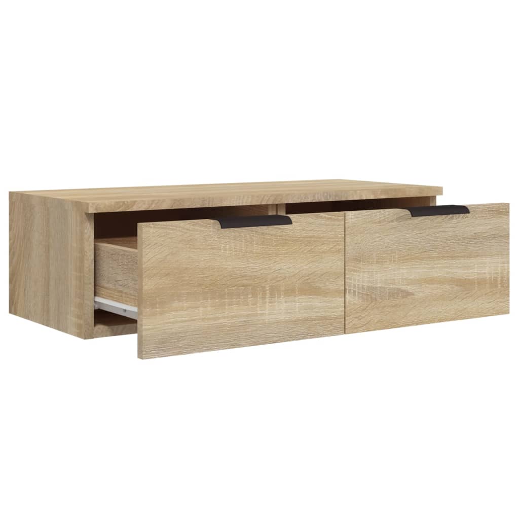 Wandschrank Sonoma-Eiche 68x30x20 cm Holzwerkstoff