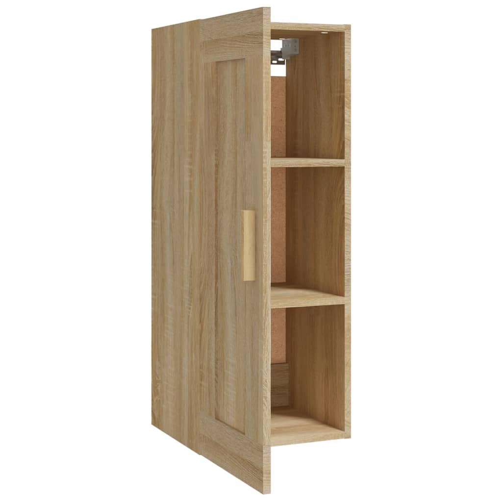 Wandschrank Sonoma-Eiche 35x34x90 cm Holzwerkstoff