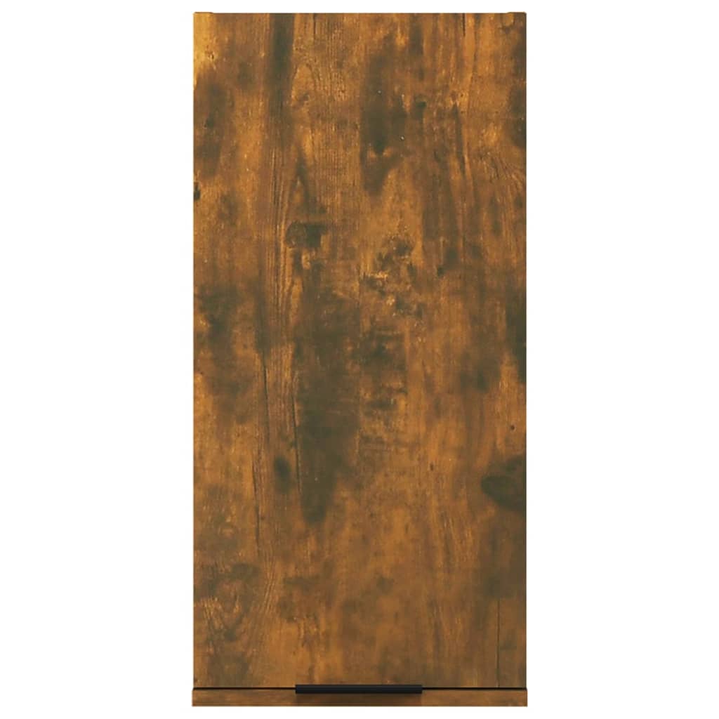 Wand-Badschrank Räuchereiche 32x20x67 cm