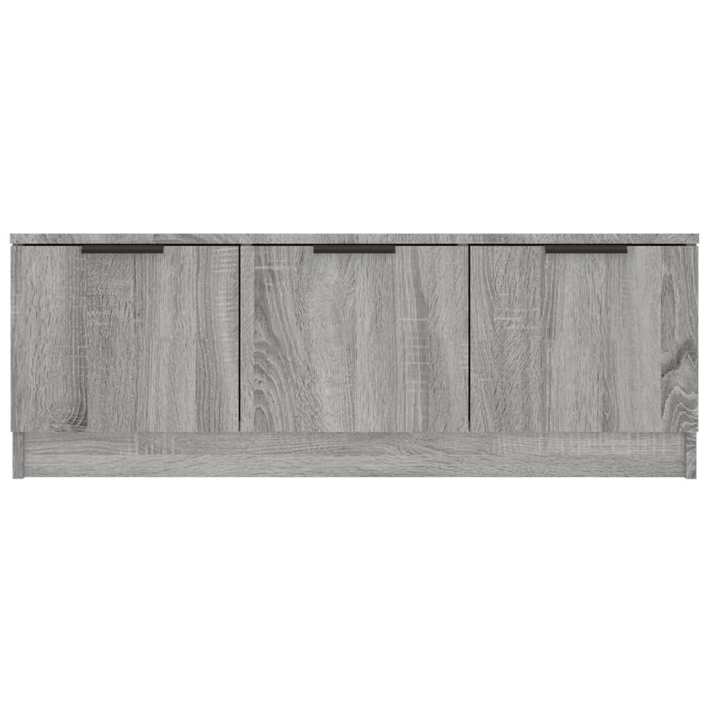 TV-Schrank Grau Sonoma 102x35x36,5 cm Holzwerkstoff