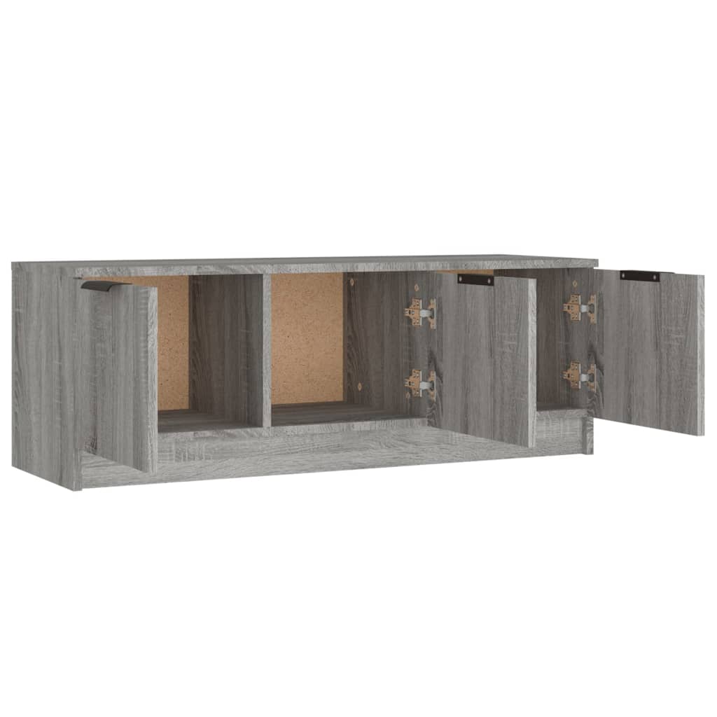 TV-Schrank Grau Sonoma 102x35x36,5 cm Holzwerkstoff