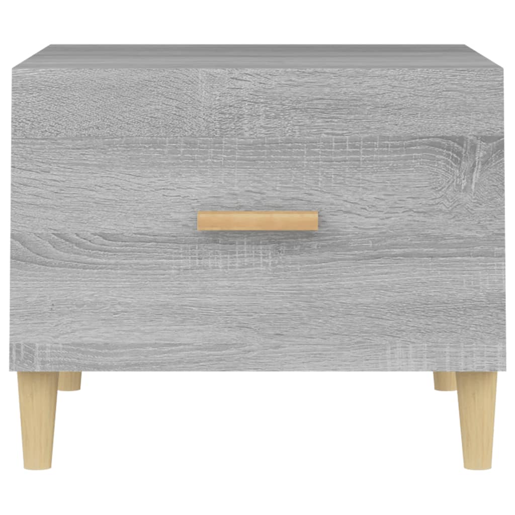 Couchtische 2 Stk. Grau Sonoma 50x50x40 cm Holzwerkstoff