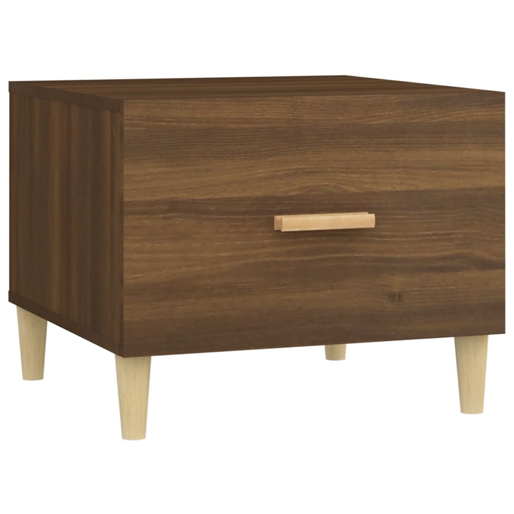 Couchtische 2 Stk. Braun Eichen-Optik 50x50x40 cm Holzwerkstoff