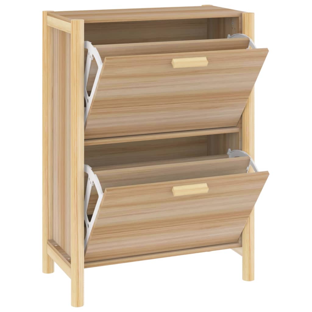 Schuhschrank 57,5x33x80 cm Holzwerkstoff