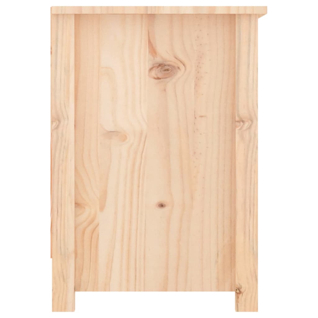 TV-Schrank 103x36,5x52 cm Massivholz Kiefer