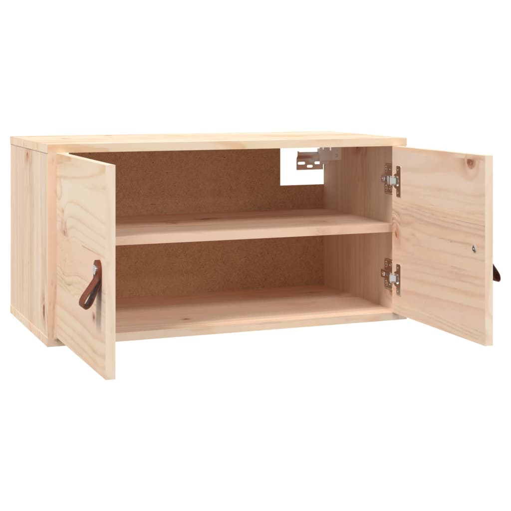 Wandschrank 60x30x30 cm Massivholz Kiefer