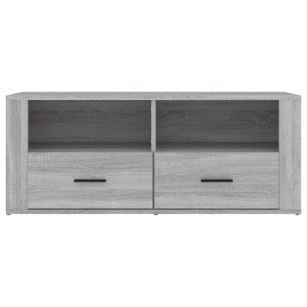 TV-Schrank Grau Sonoma 100x35x40 cm Holzwerkstoff