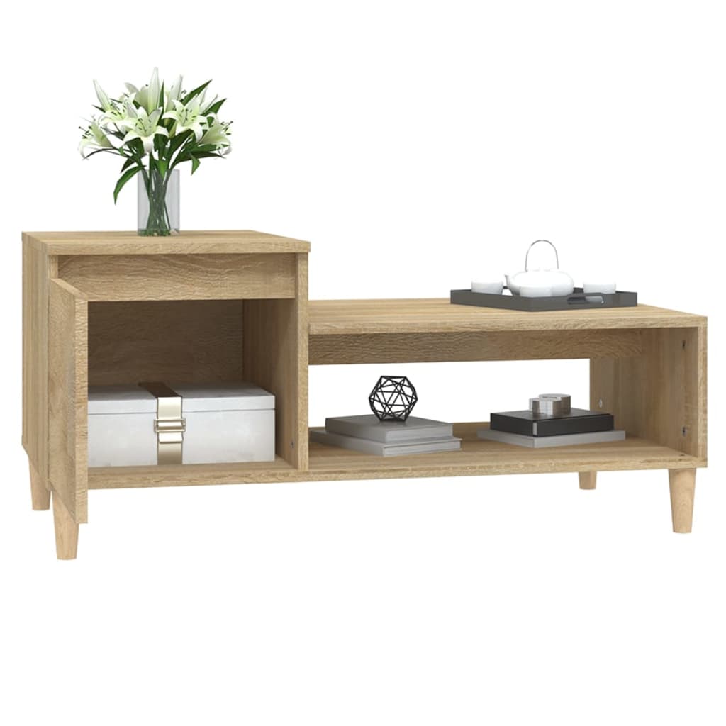 Couchtisch Sonoma-Eiche 100x50x45 cm Holzwerkstoff