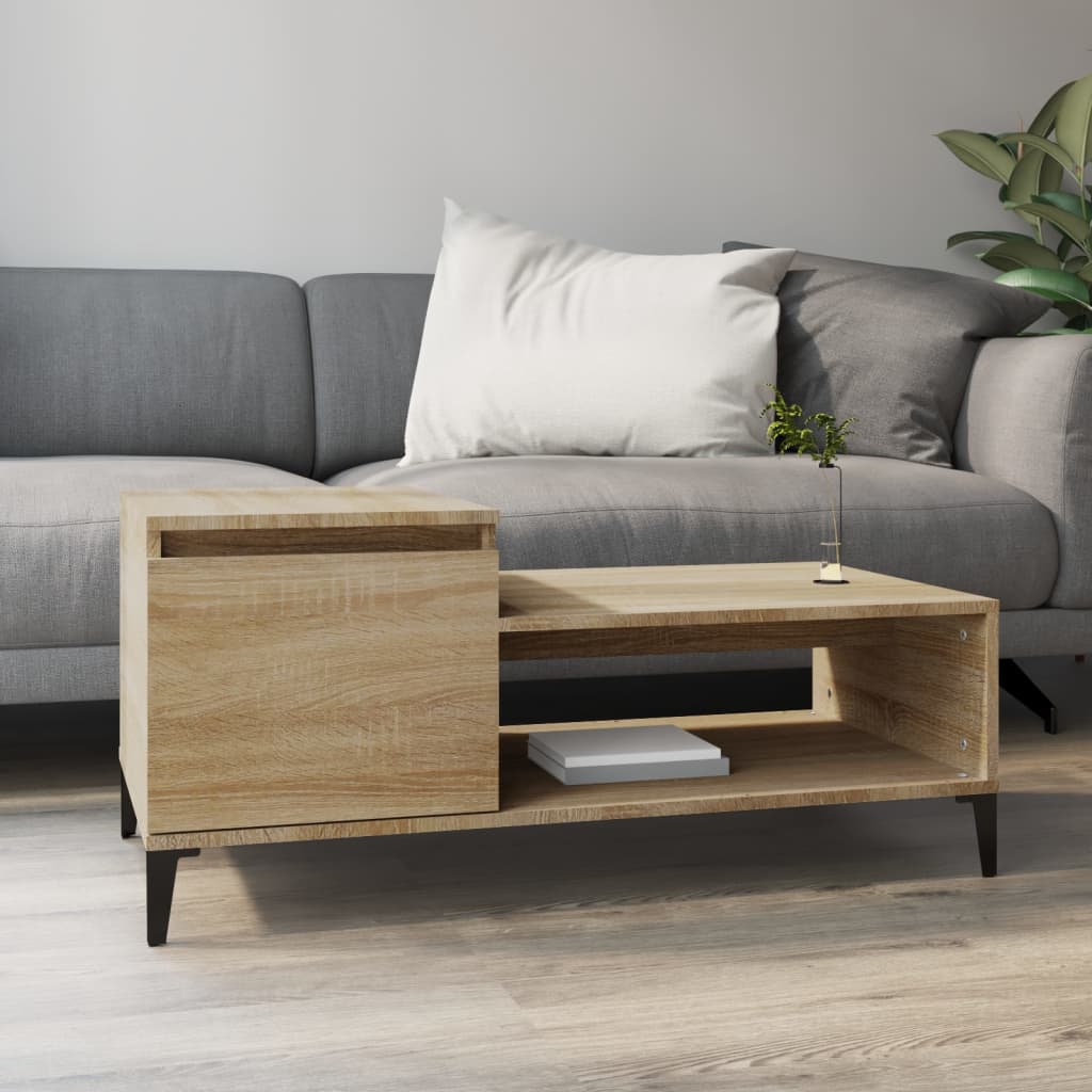 Couchtisch Sonoma-Eiche 100x50x45 cm Holzwerkstoff