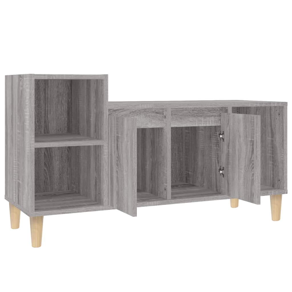 TV-Schrank Grau Sonoma 100x35x55 cm Holzwerkstoff