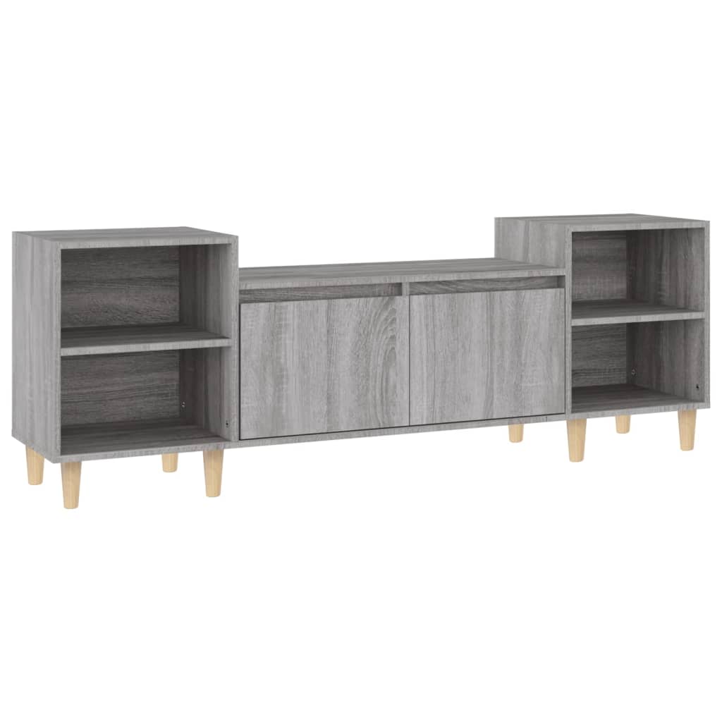 TV-Schrank Grau Sonoma 160x35x55 cm Holzwerkstoff