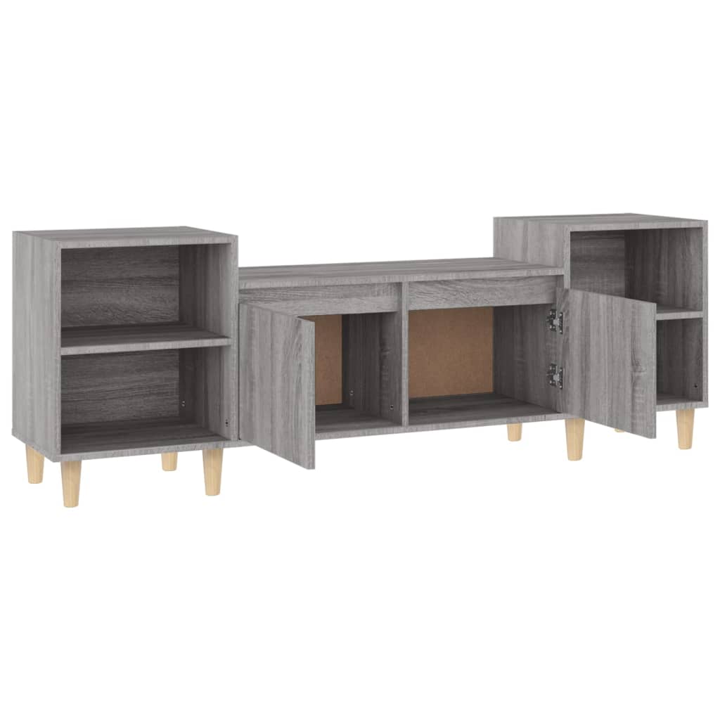 TV-Schrank Grau Sonoma 160x35x55 cm Holzwerkstoff