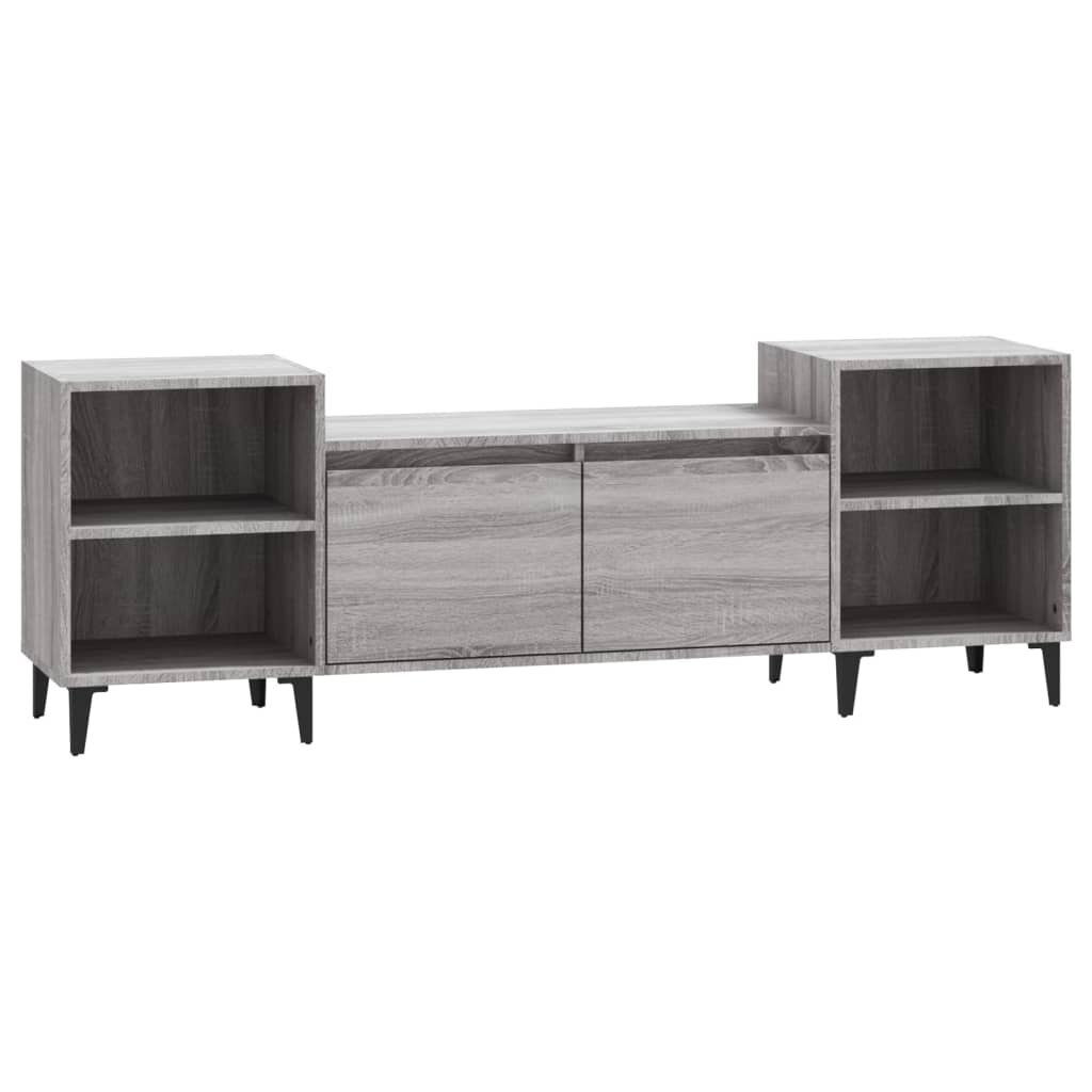 TV-Schrank Grau Sonoma 160x35x55 cm Holzwerkstoff