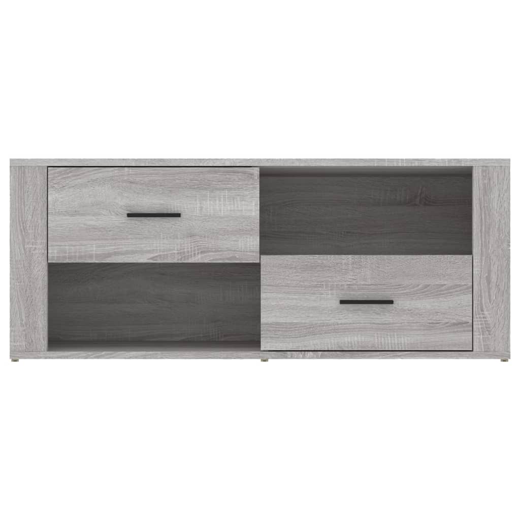 TV-Schrank Grau Sonoma 100x35x40 cm Holzwerkstoff