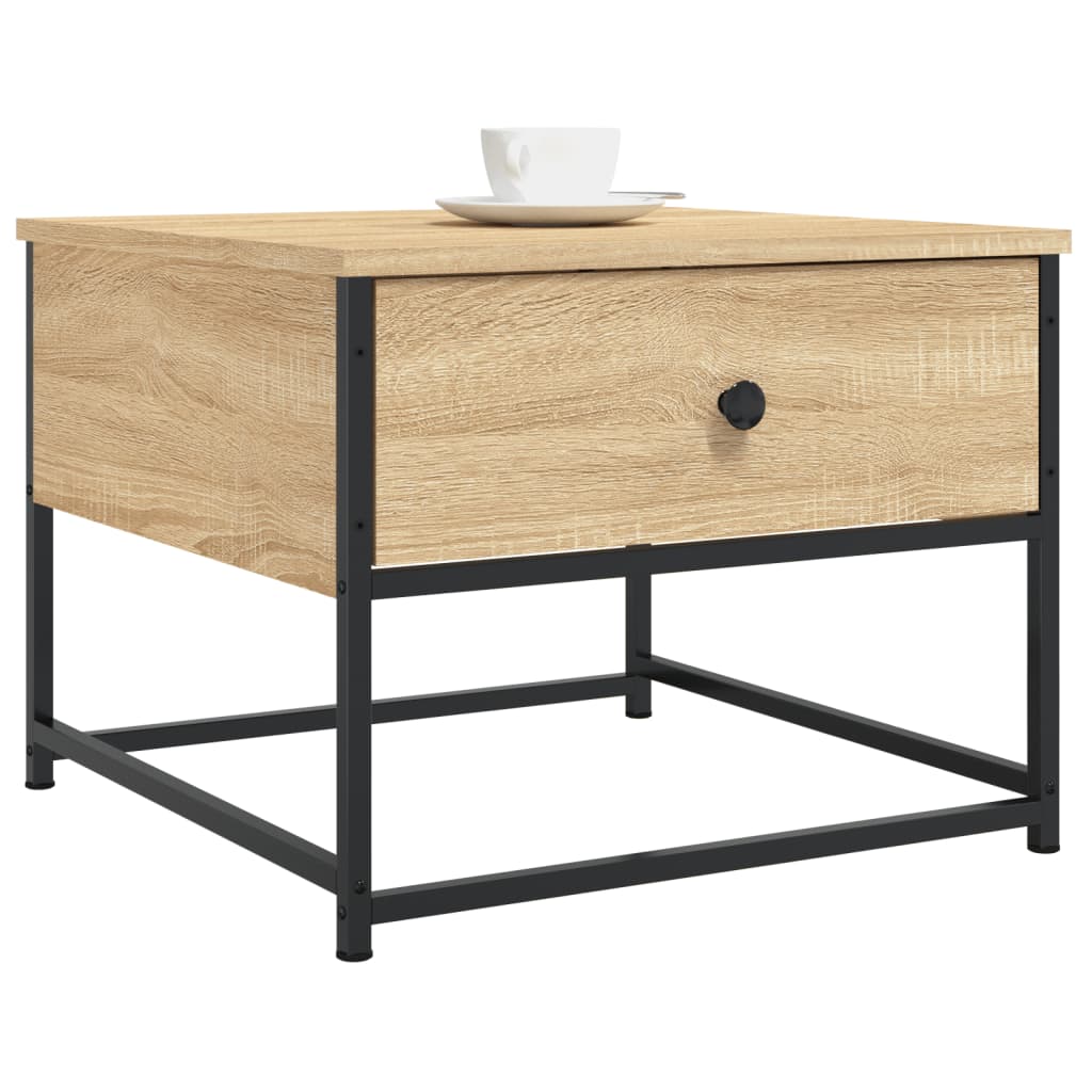 Couchtisch Sonoma-Eiche 51x51x40 cm Holzwerkstoff