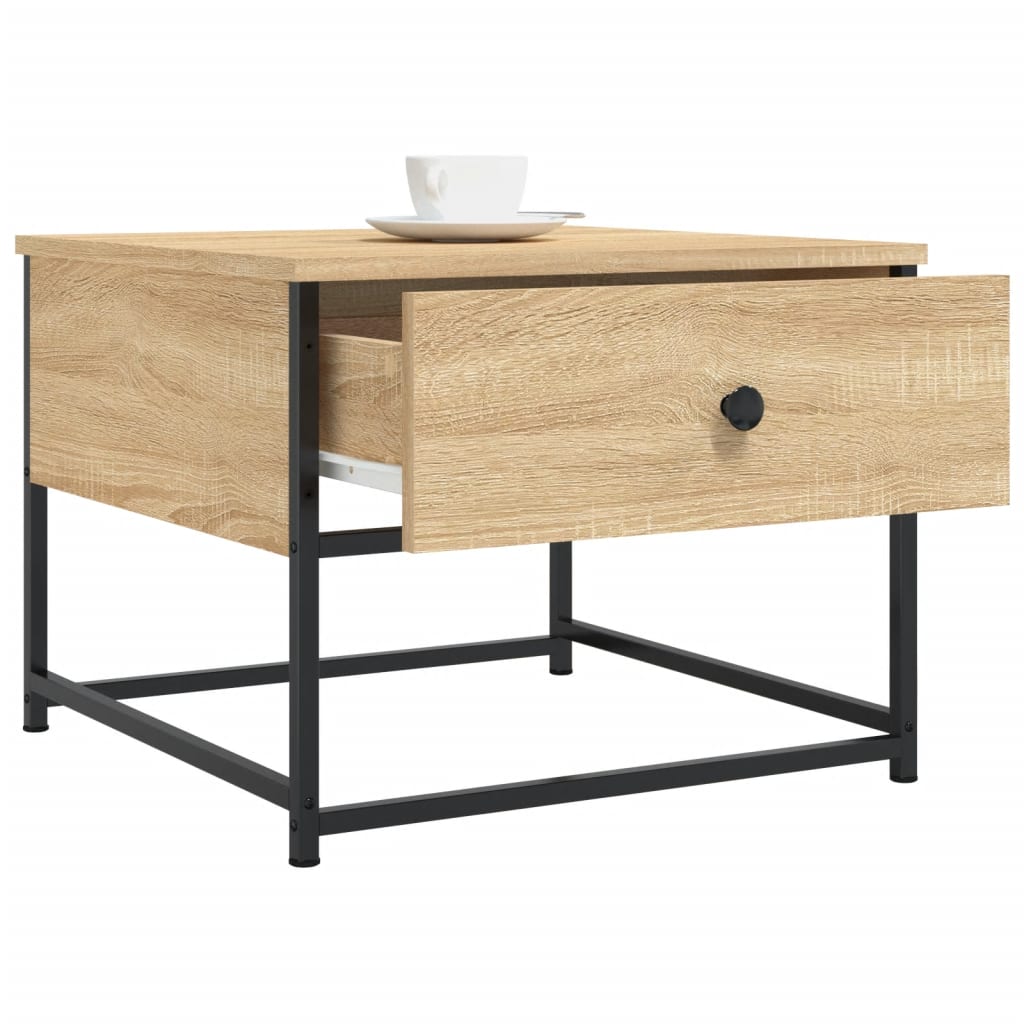 Couchtisch Sonoma-Eiche 51x51x40 cm Holzwerkstoff