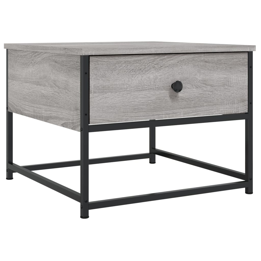 Couchtisch Grau Sonoma 51x51x40 cm Holzwerkstoff