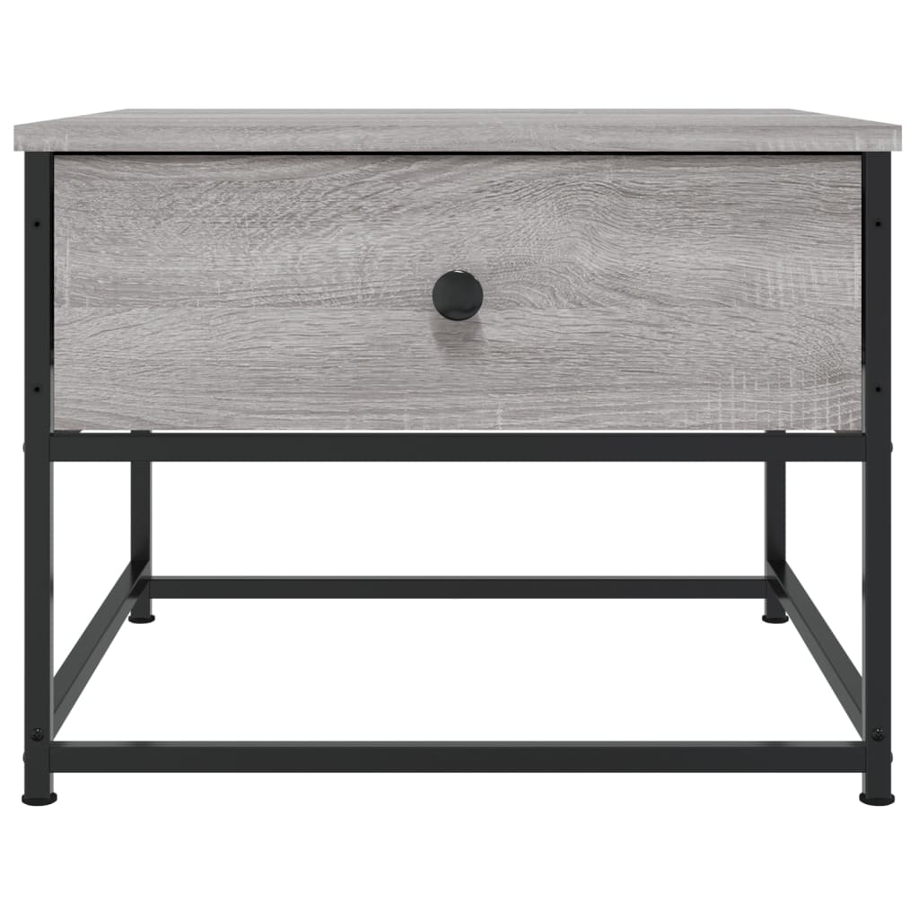 Couchtisch Grau Sonoma 51x51x40 cm Holzwerkstoff