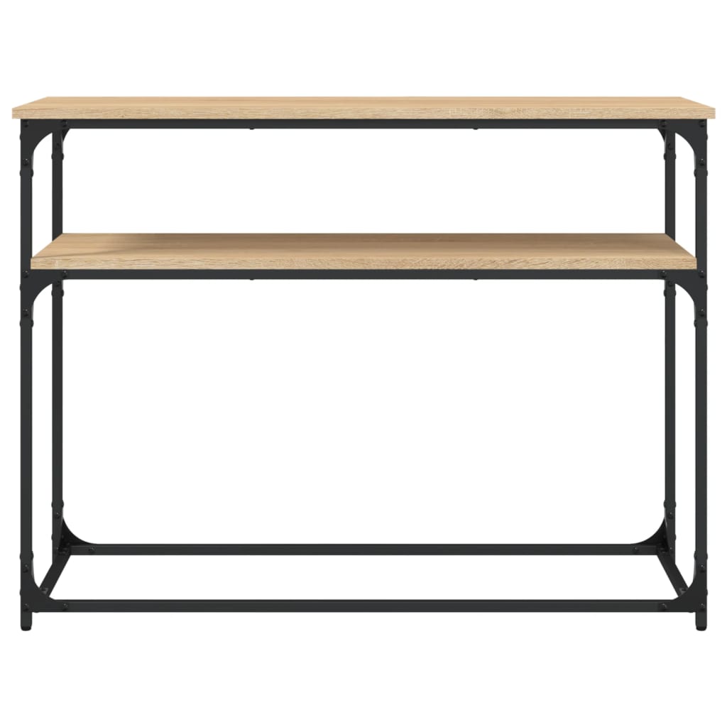 Konsolentisch Sonoma-Eiche 100x35,5x75 cm Holzwerkstoff