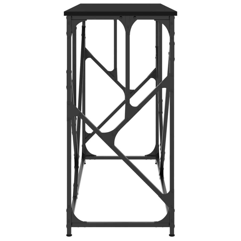 Konsolentisch Schwarz 100x40x80 cm Holzwerkstoff