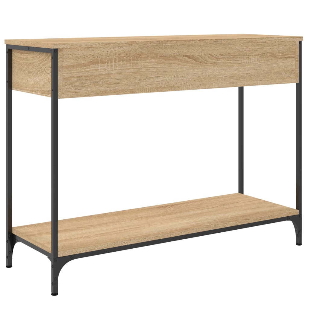 Konsolentisch Sonoma-Eiche 100x34,5x75 cm Holzwerkstoff