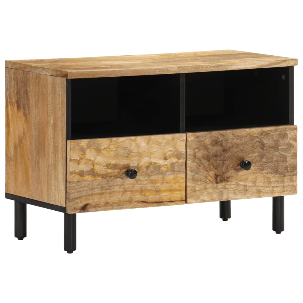 TV-Schrank 70x33x46 cm Massivholz Mango