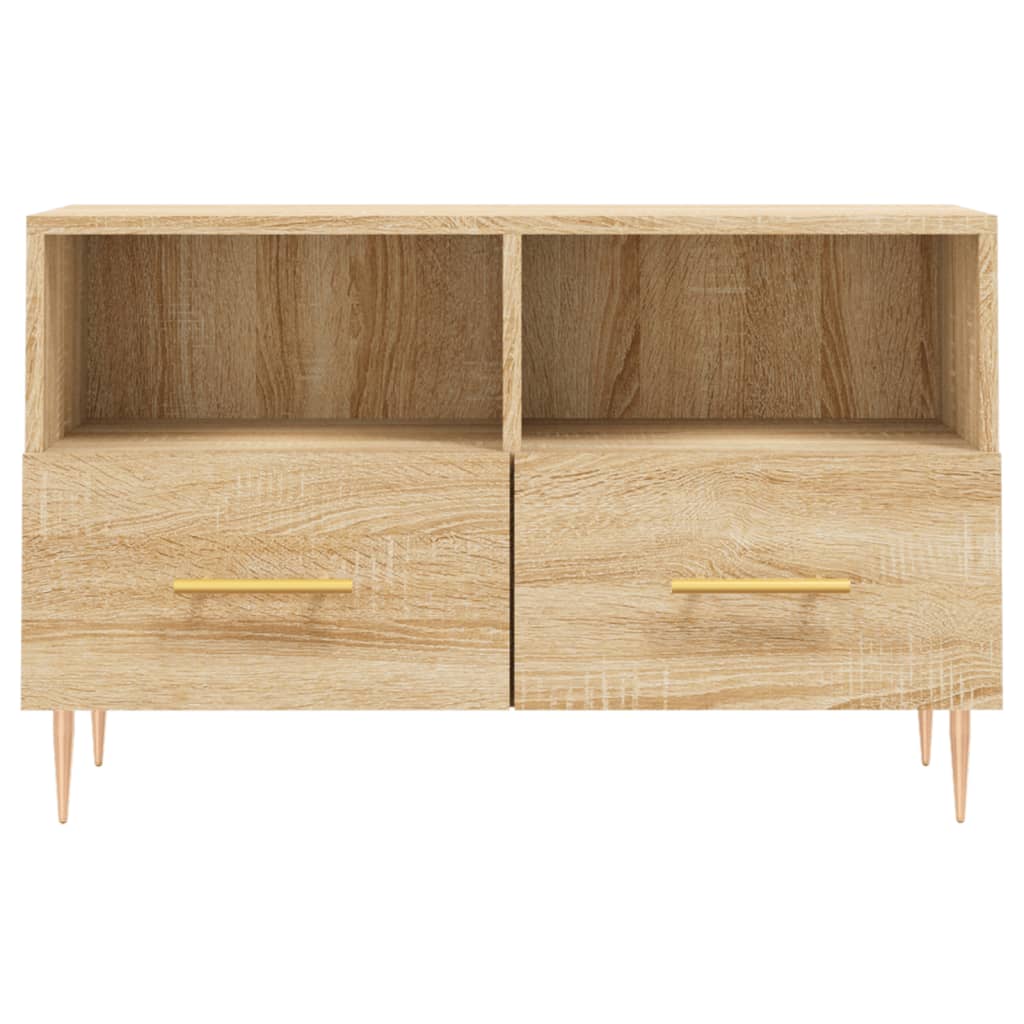 TV-Schrank Sonoma-Eiche 80x36x50 cm Holzwerkstoff