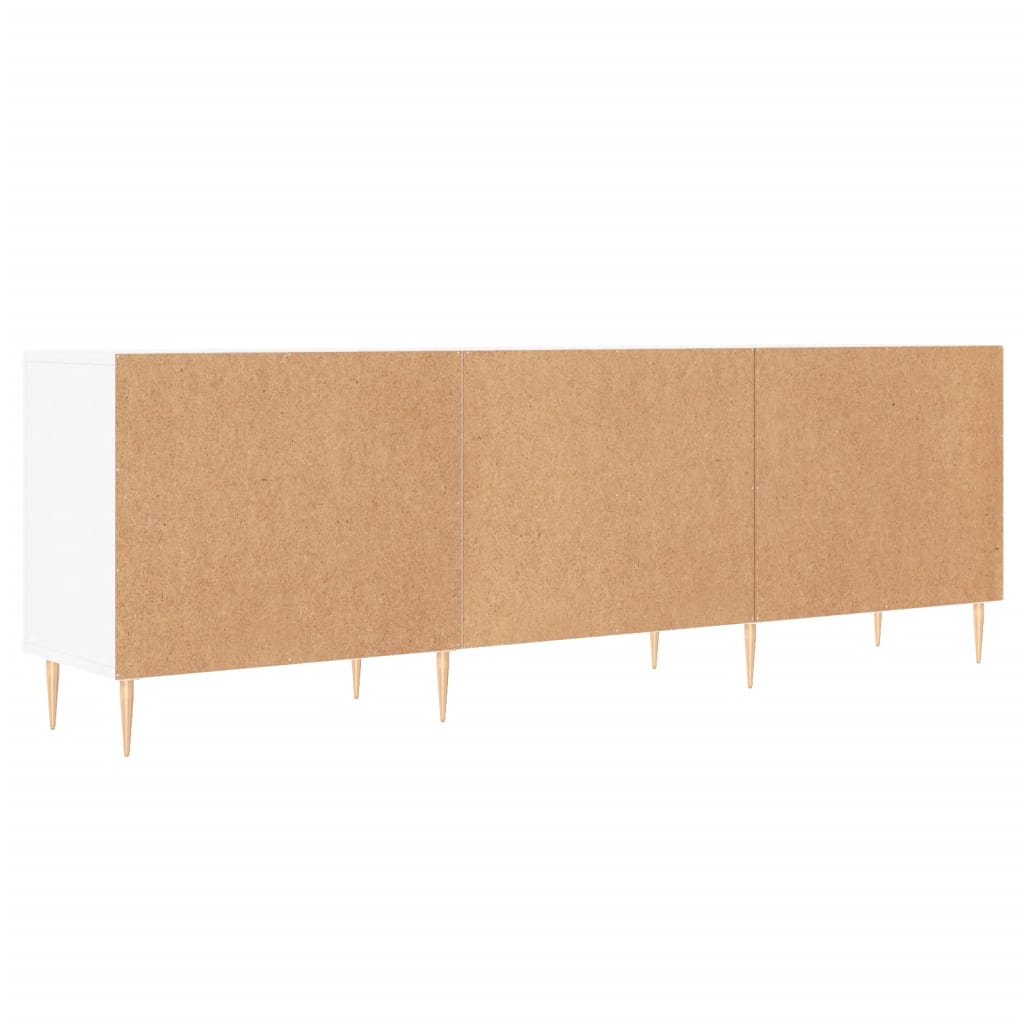 TV-Schrank Weiß 150x30x50 cm Holzwerkstoff