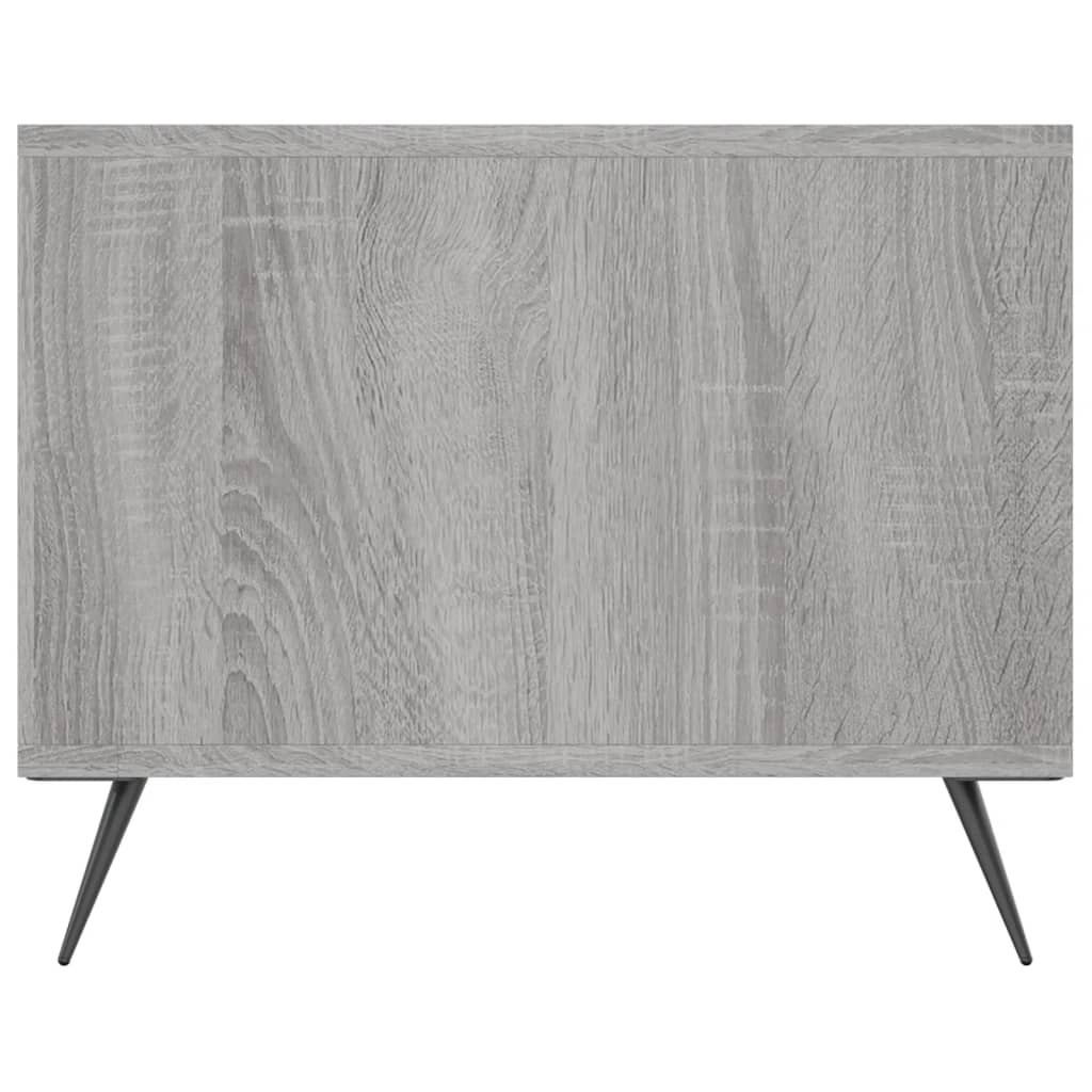 Couchtisch Grau Sonoma 102x50x40 cm Holzwerkstoff