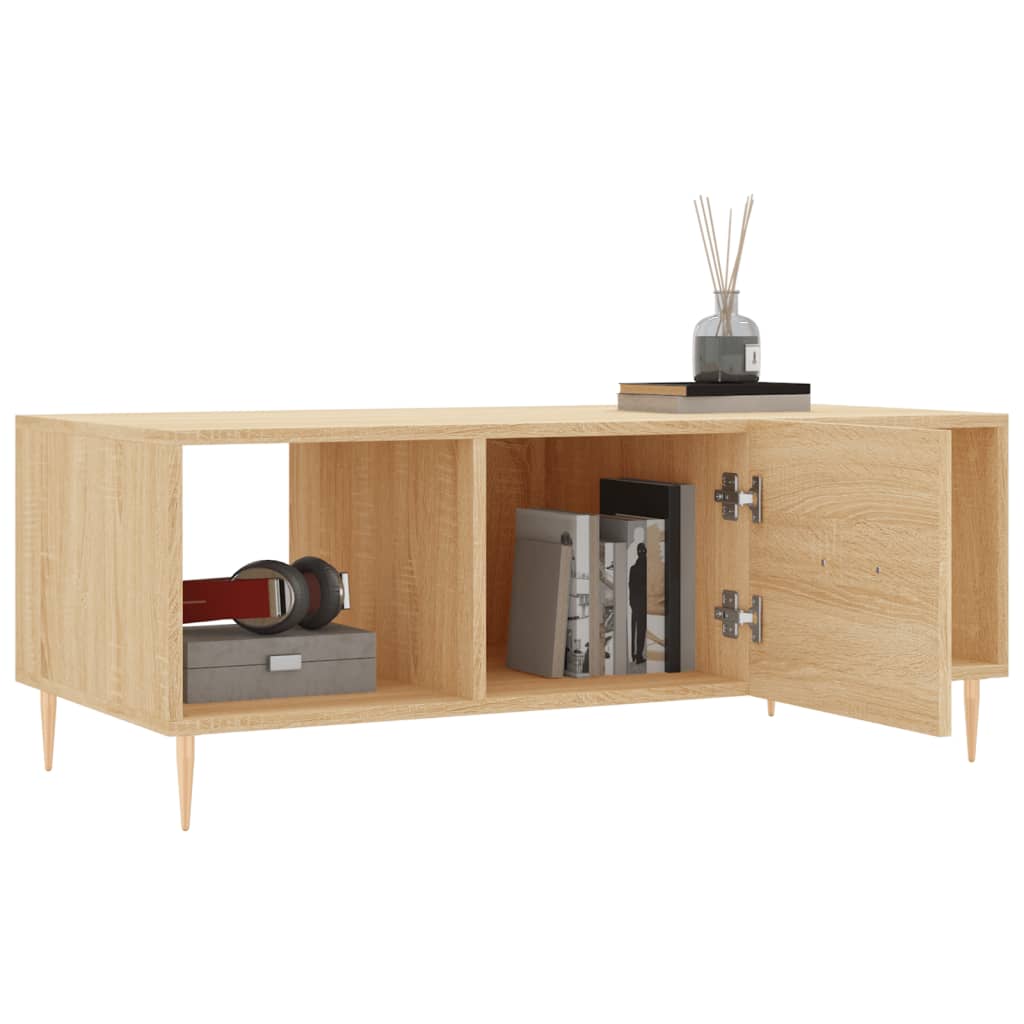 Couchtisch Sonoma-Eiche 102x50x40 cm Holzwerkstoff