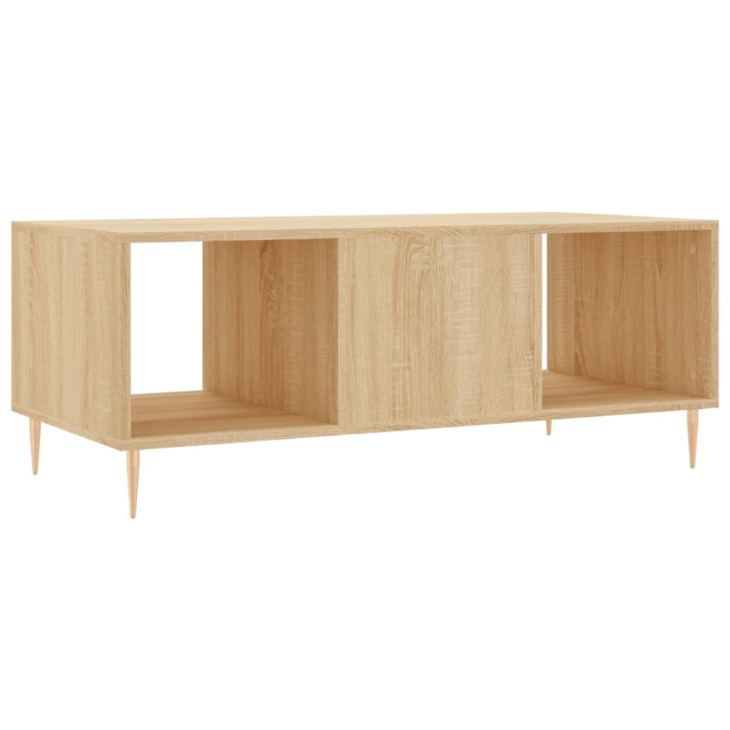 Couchtisch Sonoma-Eiche 102x50x40 cm Holzwerkstoff