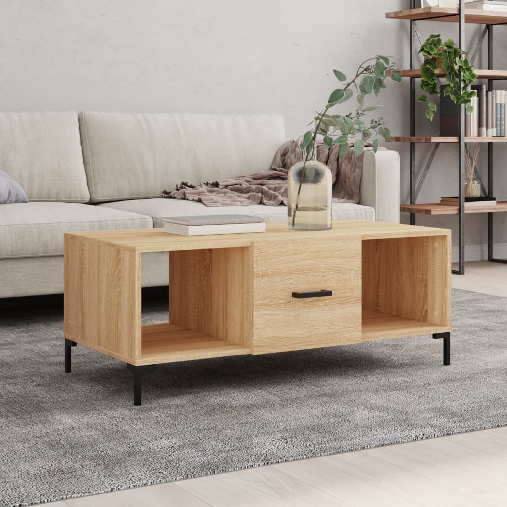 Couchtisch Sonoma-Eiche 102x50x40 cm Holzwerkstoff