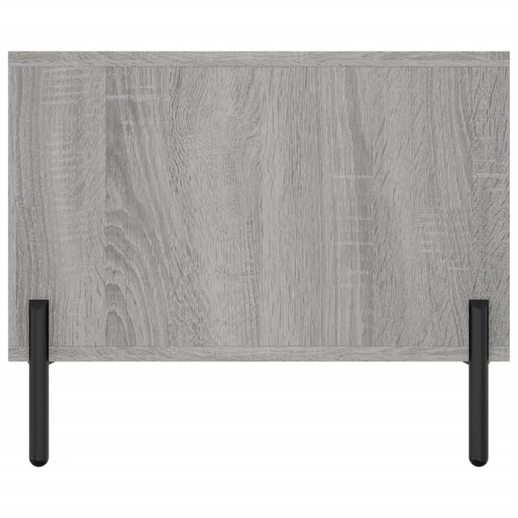 Couchtisch Grau Sonoma 102x50x40 cm Holzwerkstoff