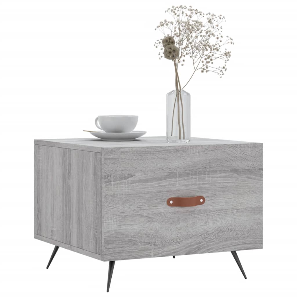 Couchtische 2 Stk. Grau Sonoma 50x50x40 cm Holzwerkstoff