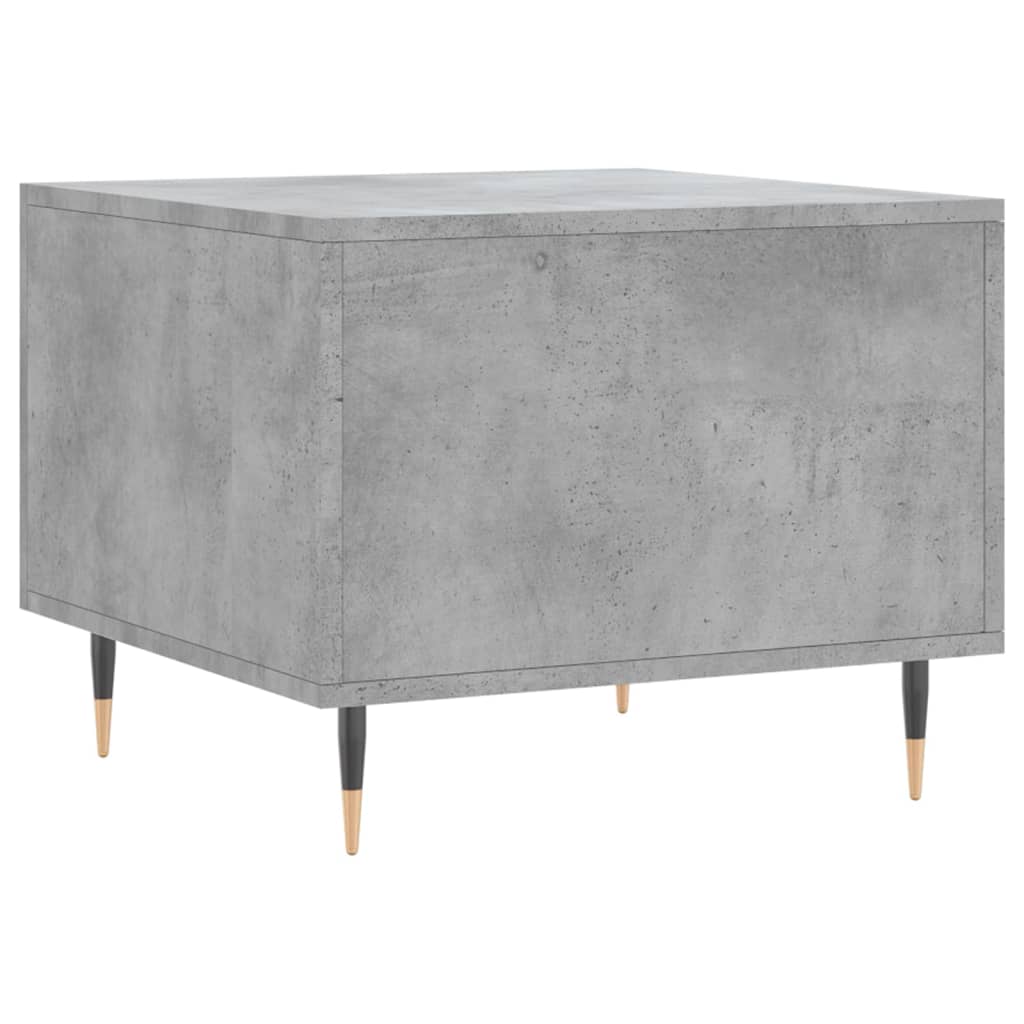 Couchtische 2 Stk. Betongrau 50x50x40 cm Holzwerkstoff