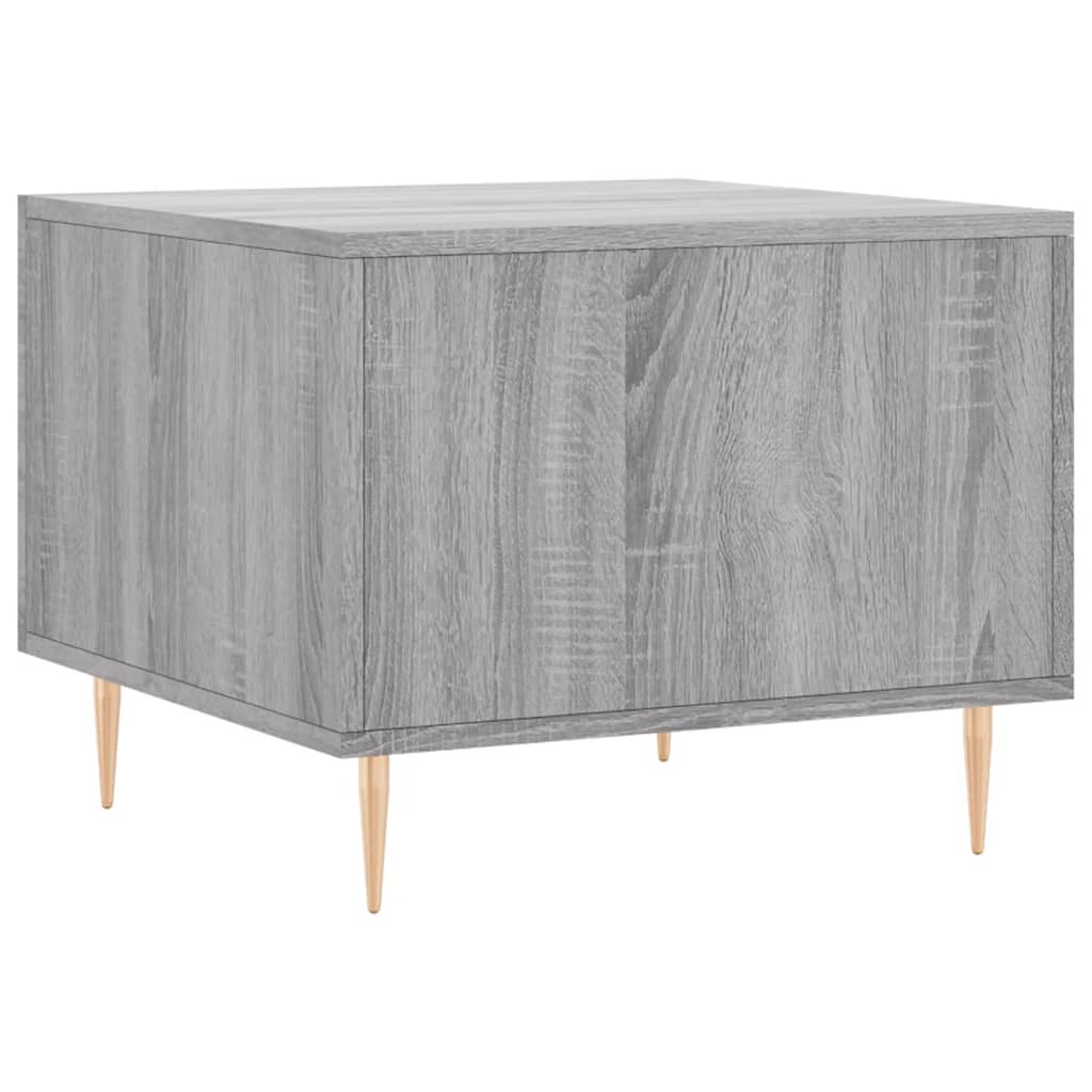 Couchtisch Grau Sonoma 50x50x40 cm Holzwerkstoff