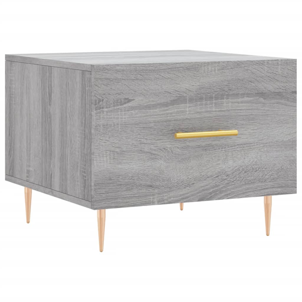 Couchtische 2 Stk. Grau Sonoma 50x50x40 cm Holzwerkstoff