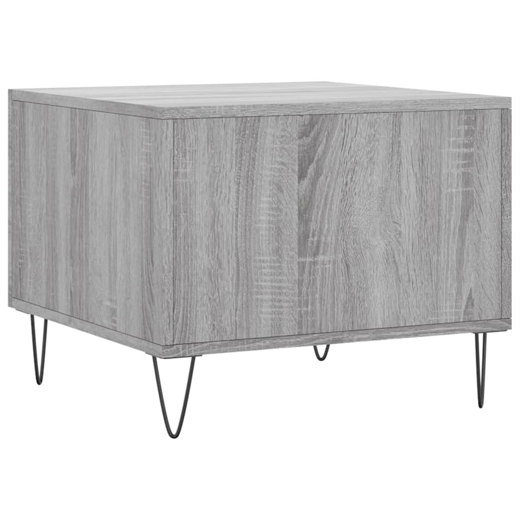 Couchtische 2 Stk. Grau Sonoma 50x50x40 cm Holzwerkstoff